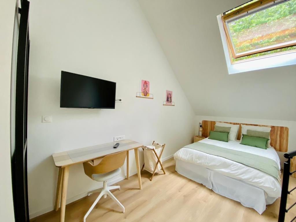 Duplex Avec Parking Proche Stade De La Beaujoire, Parc Des Expositions, Bord De L'erdre Appartamento *
